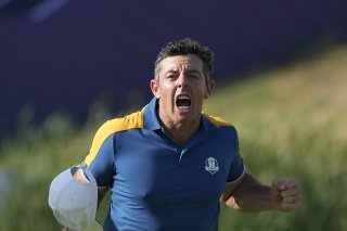 La hargne de McIlroy, l'un des grands artisans du succès de l'Europe KEYSTONE/AP/Gregorio Borgia